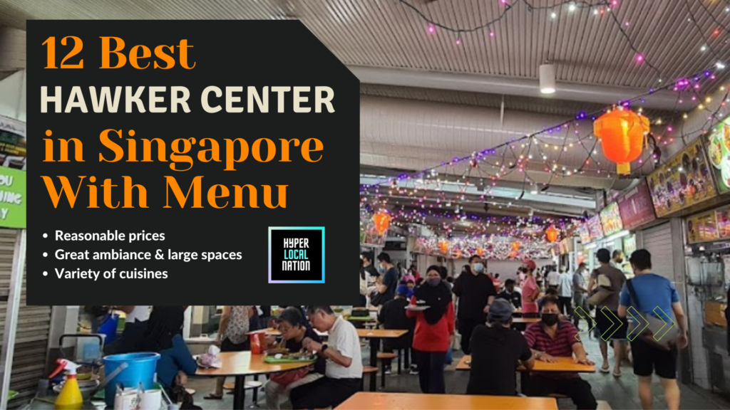 Hawker center in Singapore