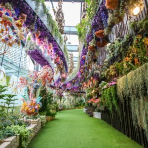 Date ideas in Singapore at Floral Fantasy 