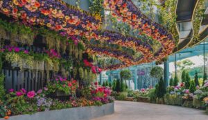 Date ideas in Singapore at Floral Fantasy 