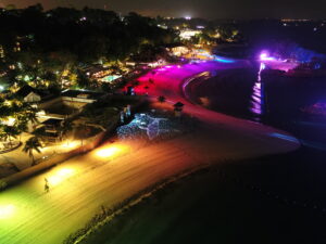 Sentosa Siloso Beach date ideas 