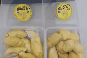 ah lian durian serve the best durian Singapore 