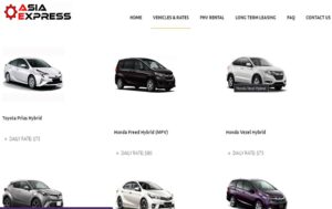 Asia express that offer car rental in Singapore 