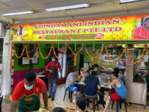 Chindamani Indian Restaurant that serve the best prata Singapore 